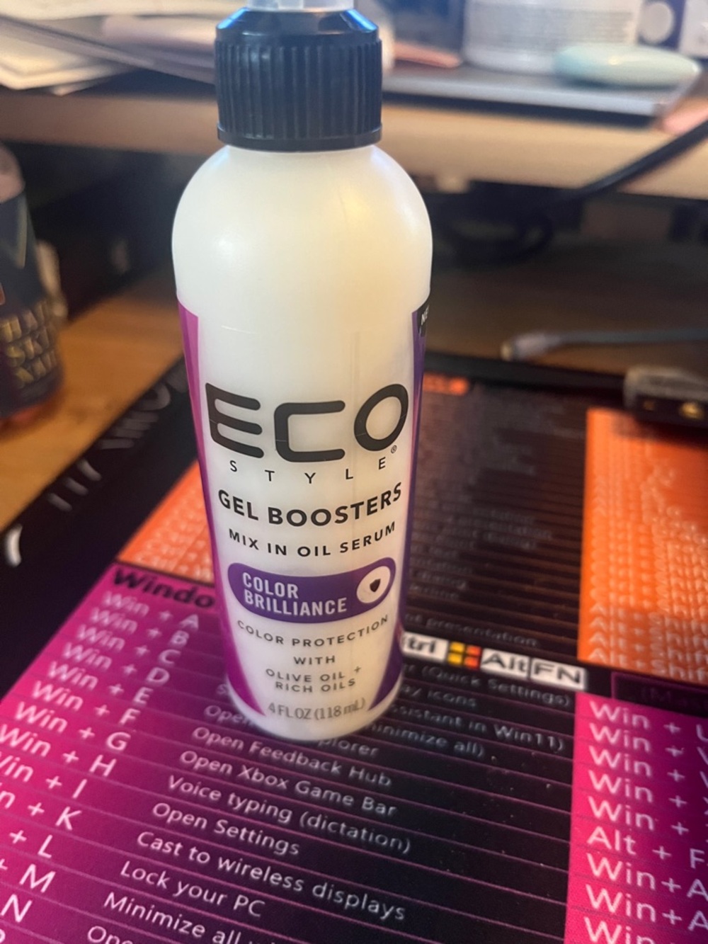 Color Brilliance Gel Boosters Mix-In Oil Serum - Purple